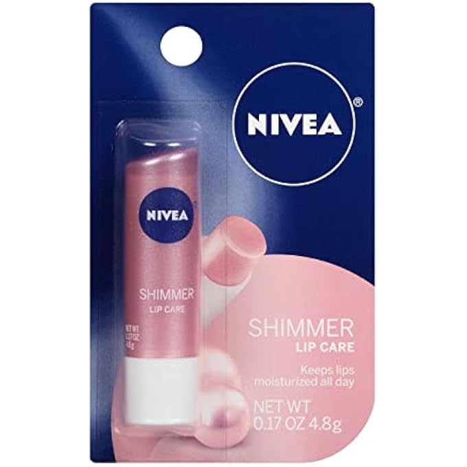 Nivea SHIMMER RADIANT LIP CARE 0.17 OZ (PACK OF 4) - Image 4